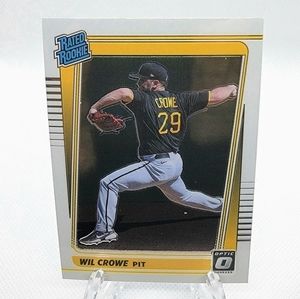 Wil Crowe (RC) 21' Panini Donruss Optic: #94 (Rated Rookie)
